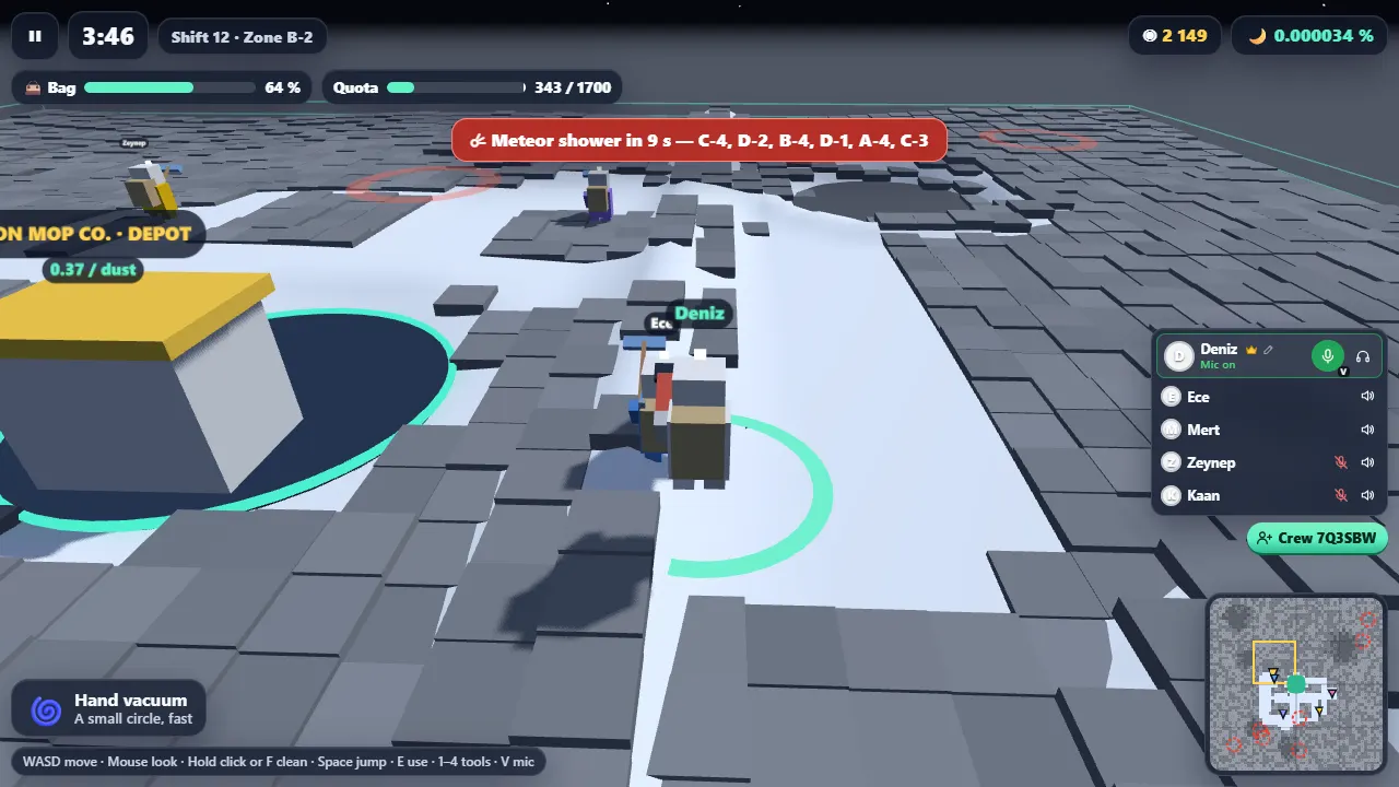 Moon Mop Co., Screenshot 2 di 10
