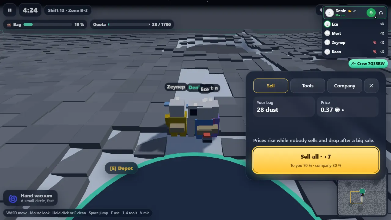 Moon Mop Co., Screenshot 4 di 10