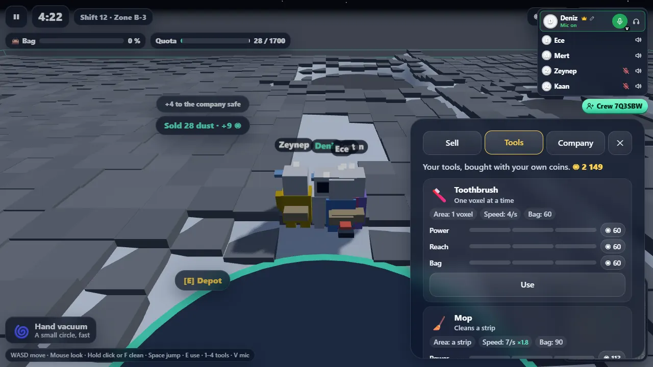 Moon Mop Co., Screenshot 5 di 10